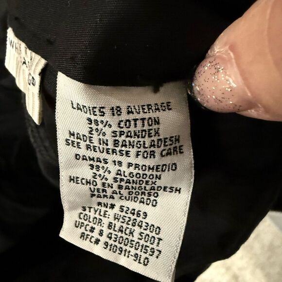 Black Button-Up Skort - Picture 8 of 9